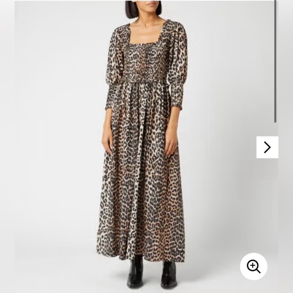 Ganni Leopard Dress - Picture 6 of 9